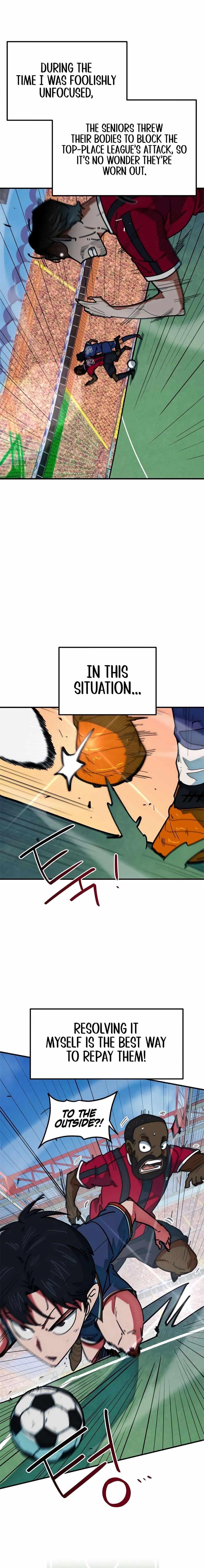I’m Mistaken for a Soccer Genius Chapter 63 - Page 10 in English