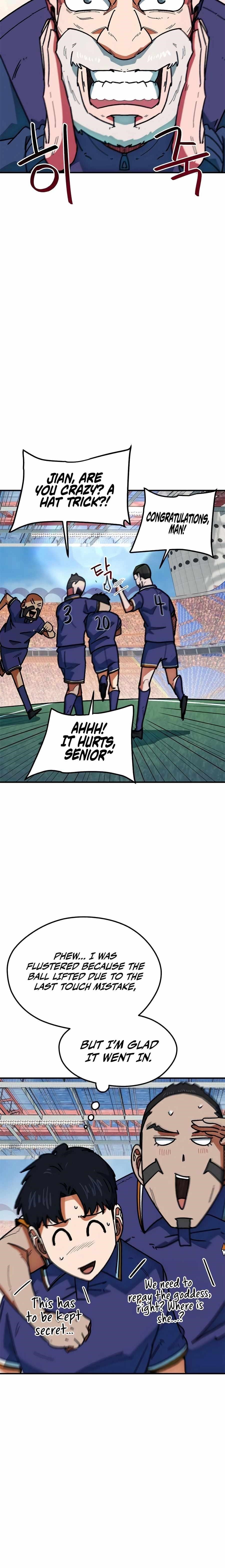 I’m Mistaken for a Soccer Genius Chapter 63 - Page 14 in English