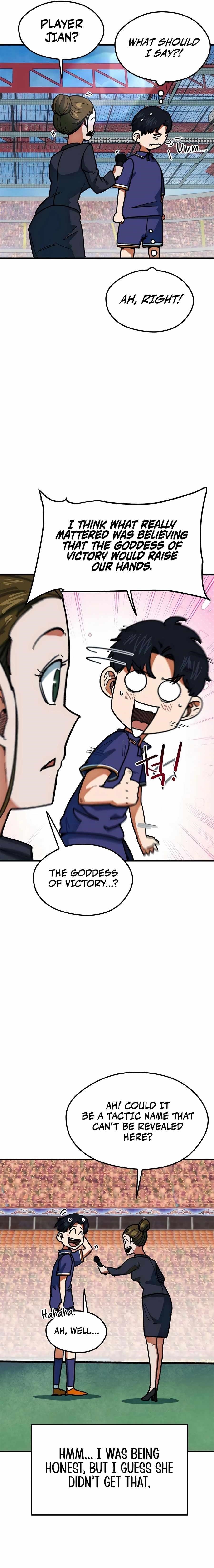 I’m Mistaken for a Soccer Genius Chapter 63 - Page 21 in English