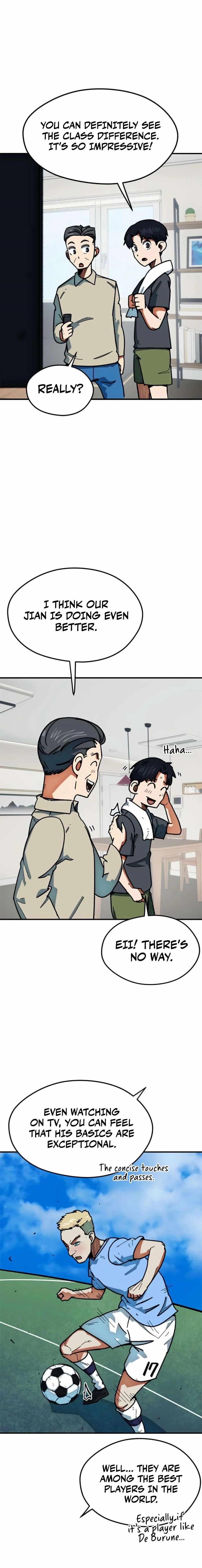 I’m Mistaken for a Soccer Genius Chapter 64 - Page 18 in English