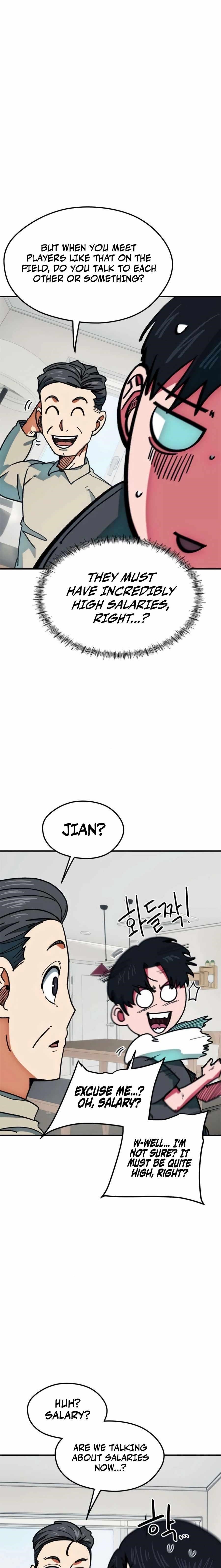 I’m Mistaken for a Soccer Genius Chapter 64 - Page 19 in English
