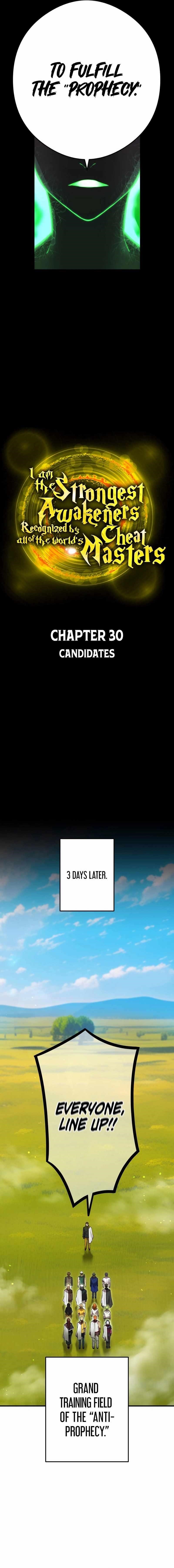 I Am the Strongest Awakeners, Recognized by All of the World’s Cheat Masters Chapter 30 - Page 3 in English