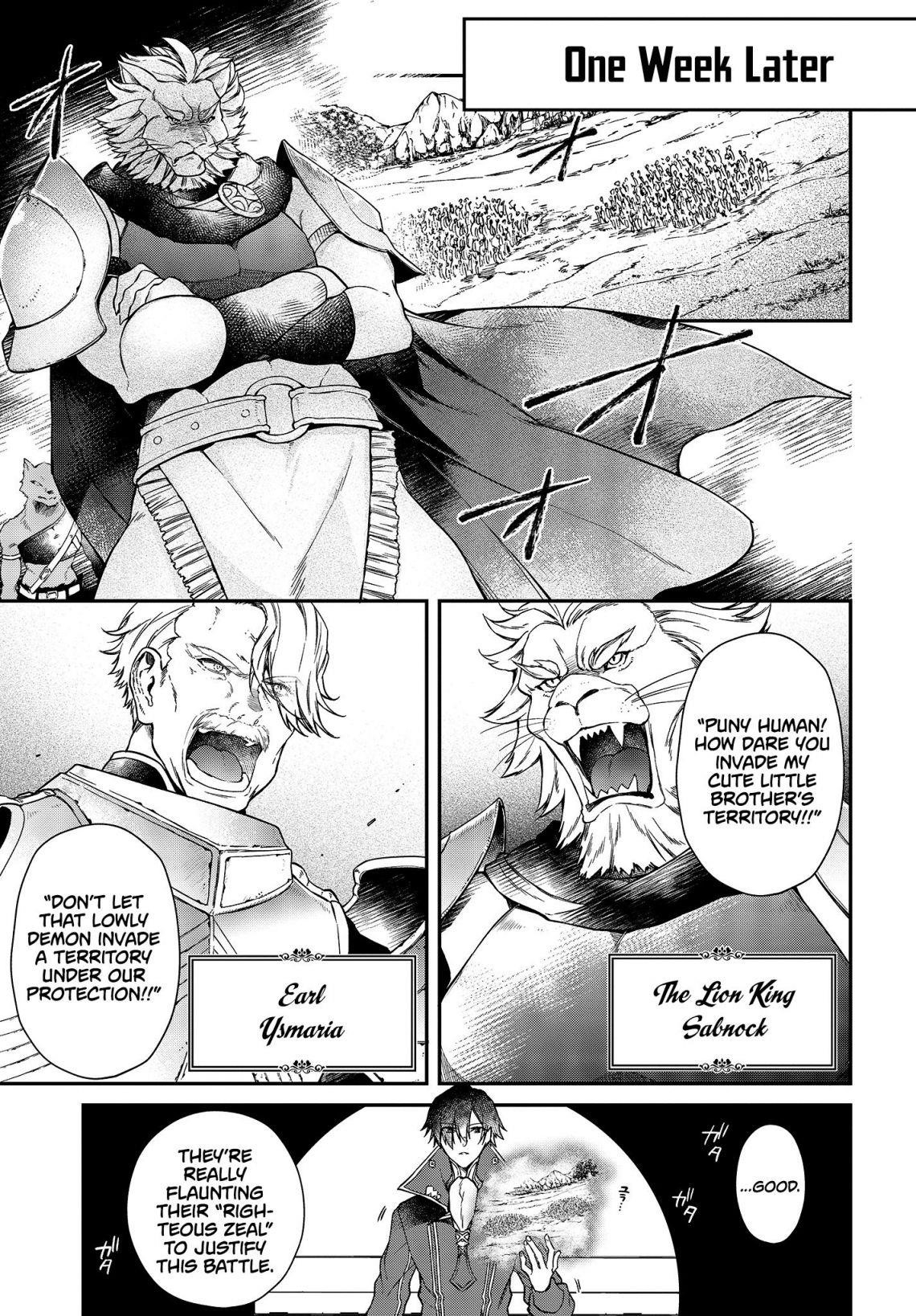 Realist Maou Niyoru Seiiki Naki Isekai Kaikaku Chapter 3 - Page 9 in English