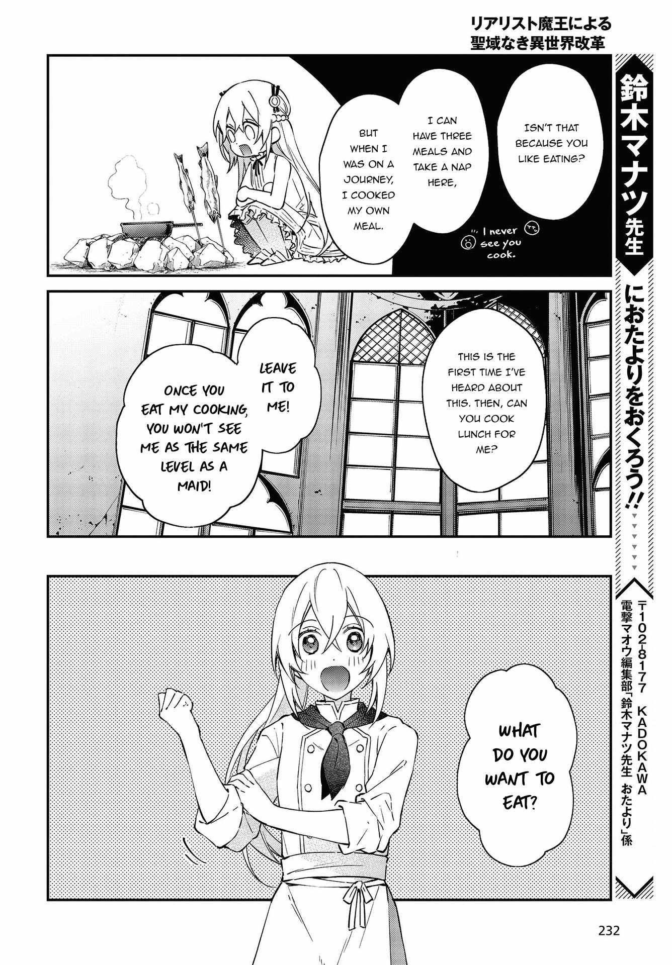 Realist Maou Niyoru Seiiki Naki Isekai Kaikaku Chapter 33 - Page 20 in English