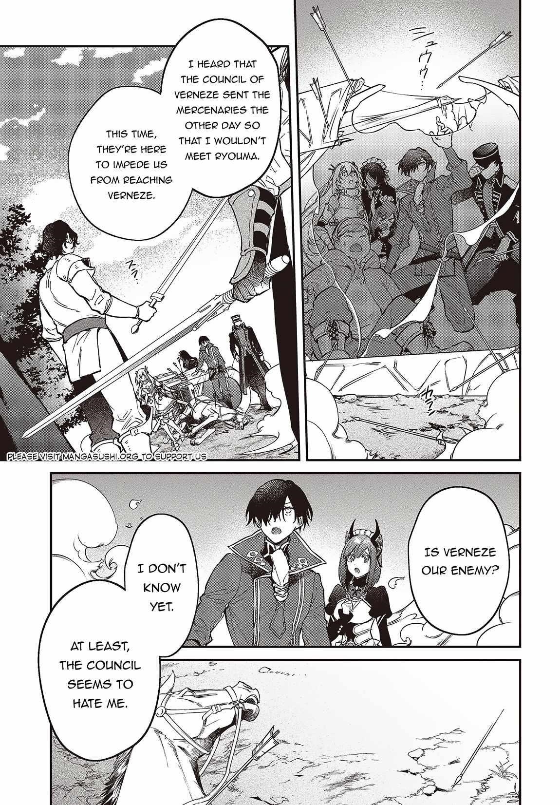 Realist Maou Niyoru Seiiki Naki Isekai Kaikaku Chapter 49 - Page 25 in English