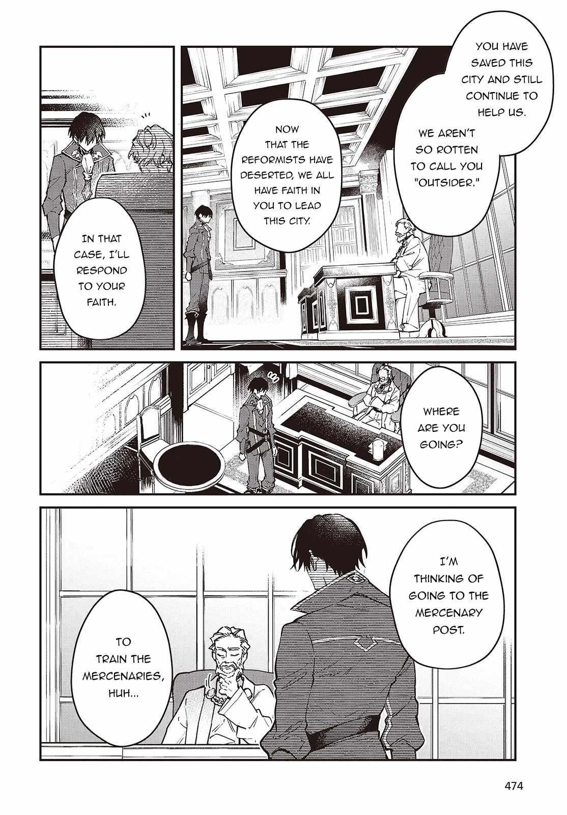 Realist Maou Niyoru Seiiki Naki Isekai Kaikaku Chapter 55 - Page 22 in English