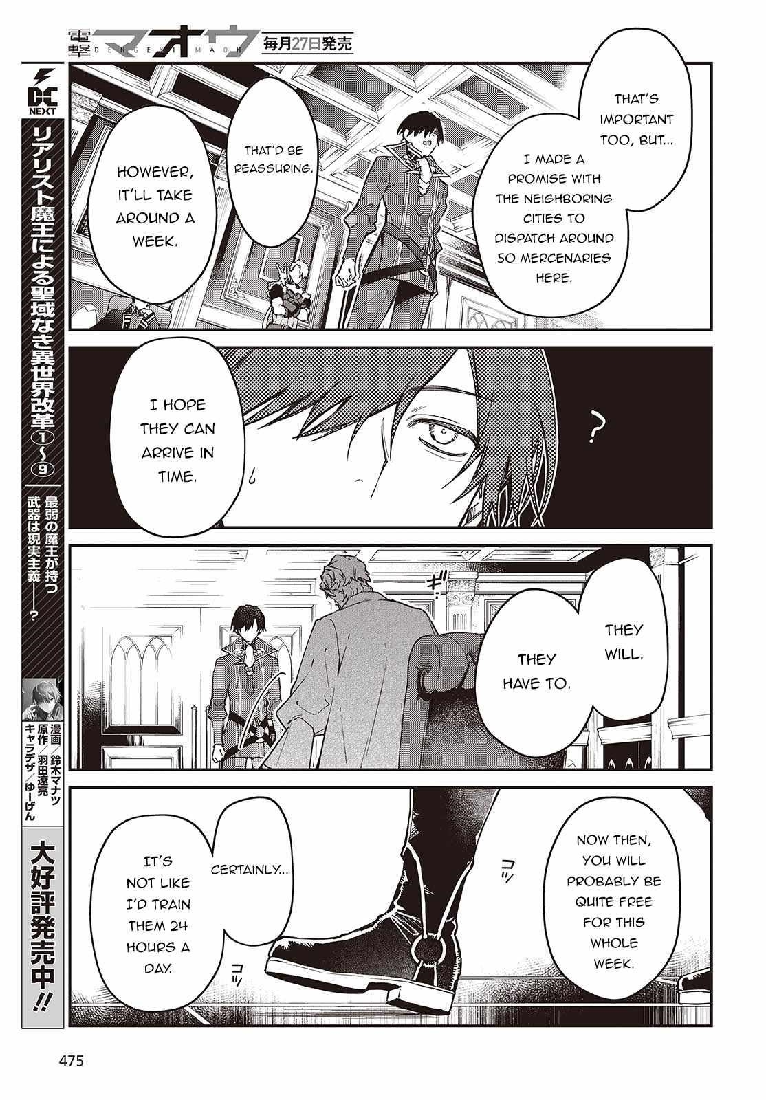 Realist Maou Niyoru Seiiki Naki Isekai Kaikaku Chapter 55 - Page 23 in English