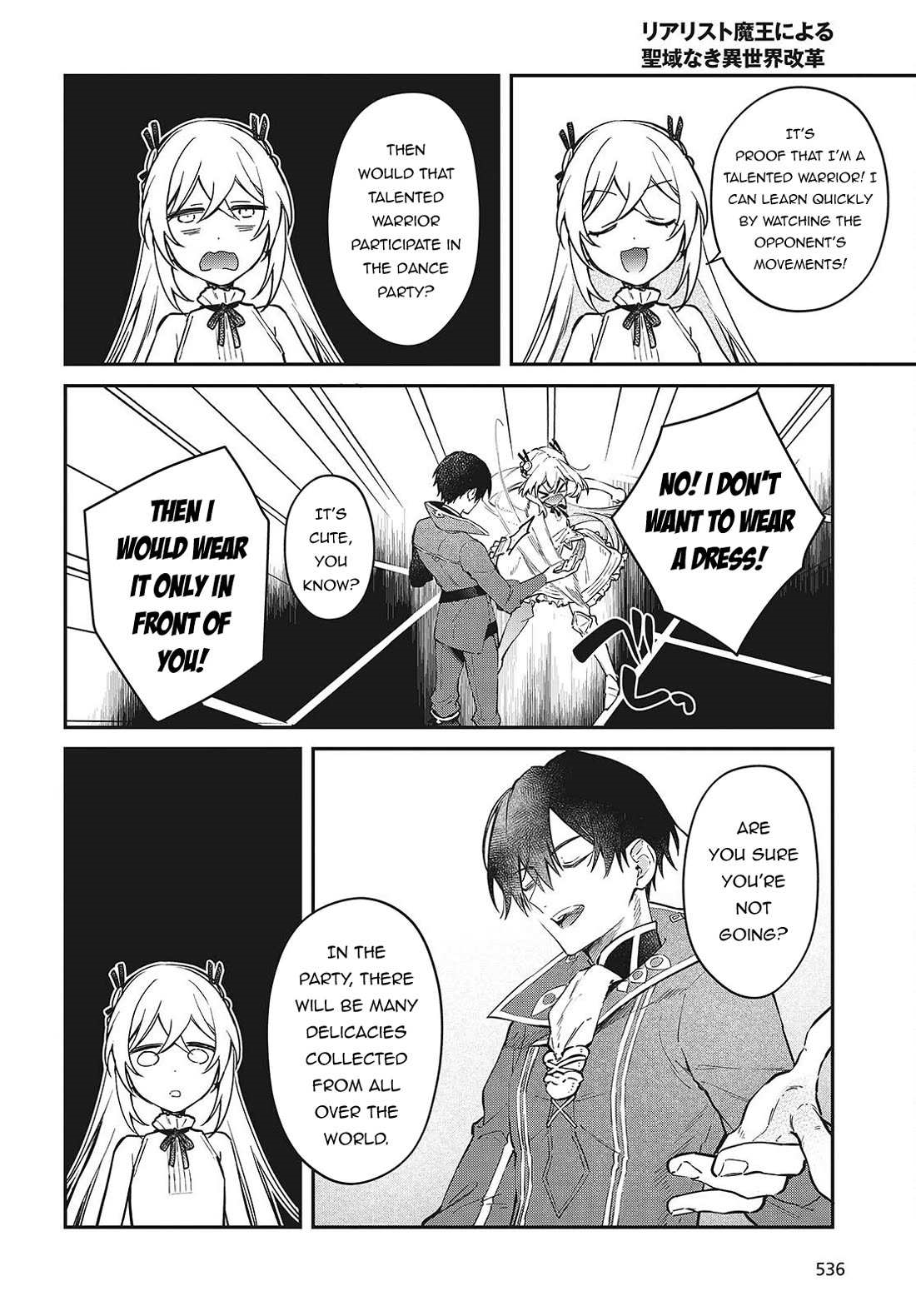Realist Maou Niyoru Seiiki Naki Isekai Kaikaku Chapter 56 - Page 22 in English