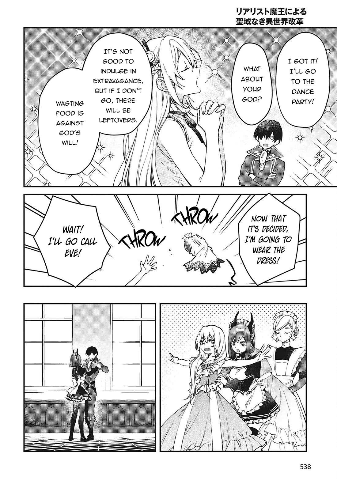 Realist Maou Niyoru Seiiki Naki Isekai Kaikaku Chapter 56 - Page 24 in English