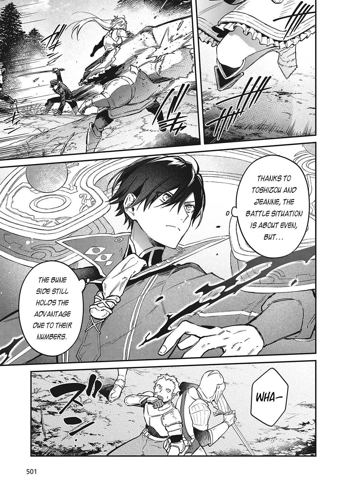 Realist Maou Niyoru Seiiki Naki Isekai Kaikaku Chapter 60 - Page 6 in English