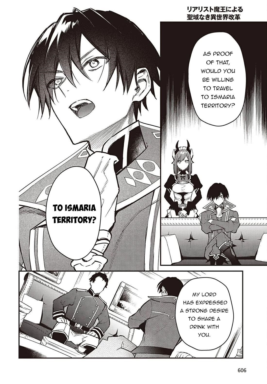 Realist Maou Niyoru Seiiki Naki Isekai Kaikaku Chapter 65 - Page 9 in English