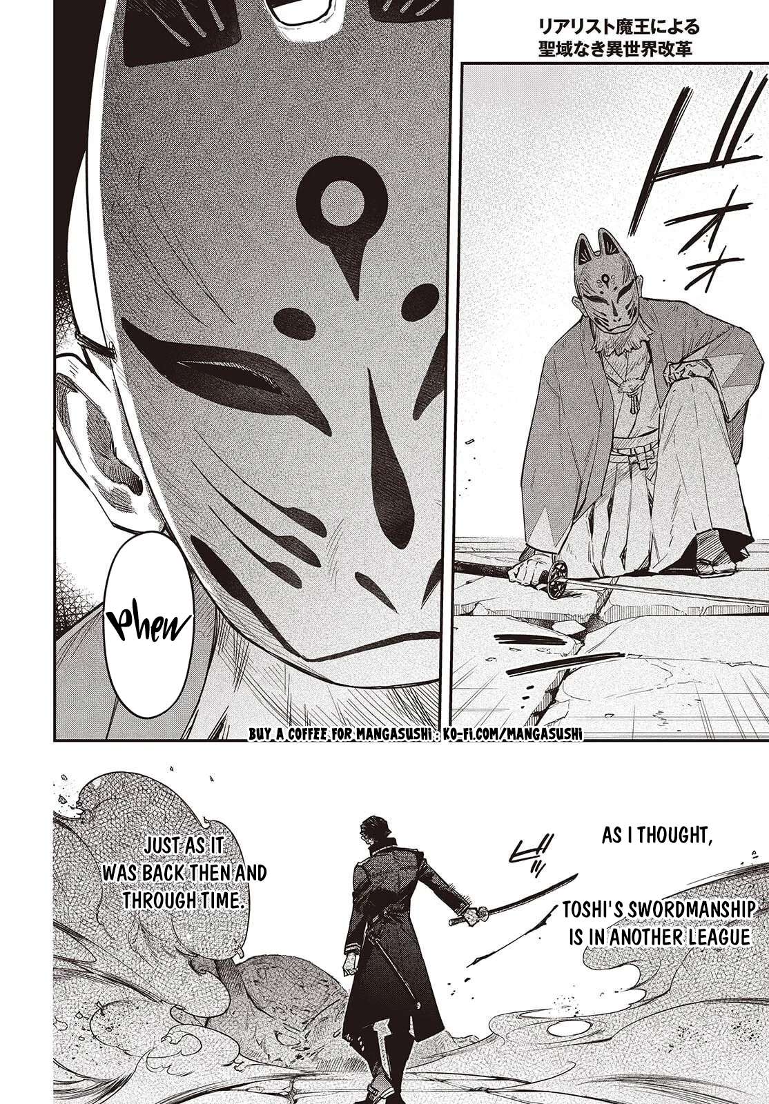 Realist Maou Niyoru Seiiki Naki Isekai Kaikaku Chapter 72 - Page 16 in English