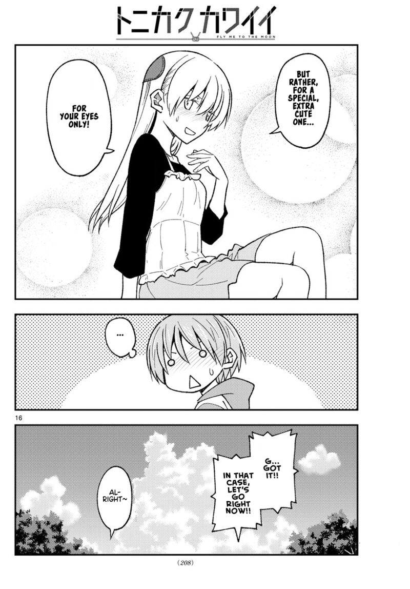 Tonikaku Cawaii Chapter 209 - Page 16 in English