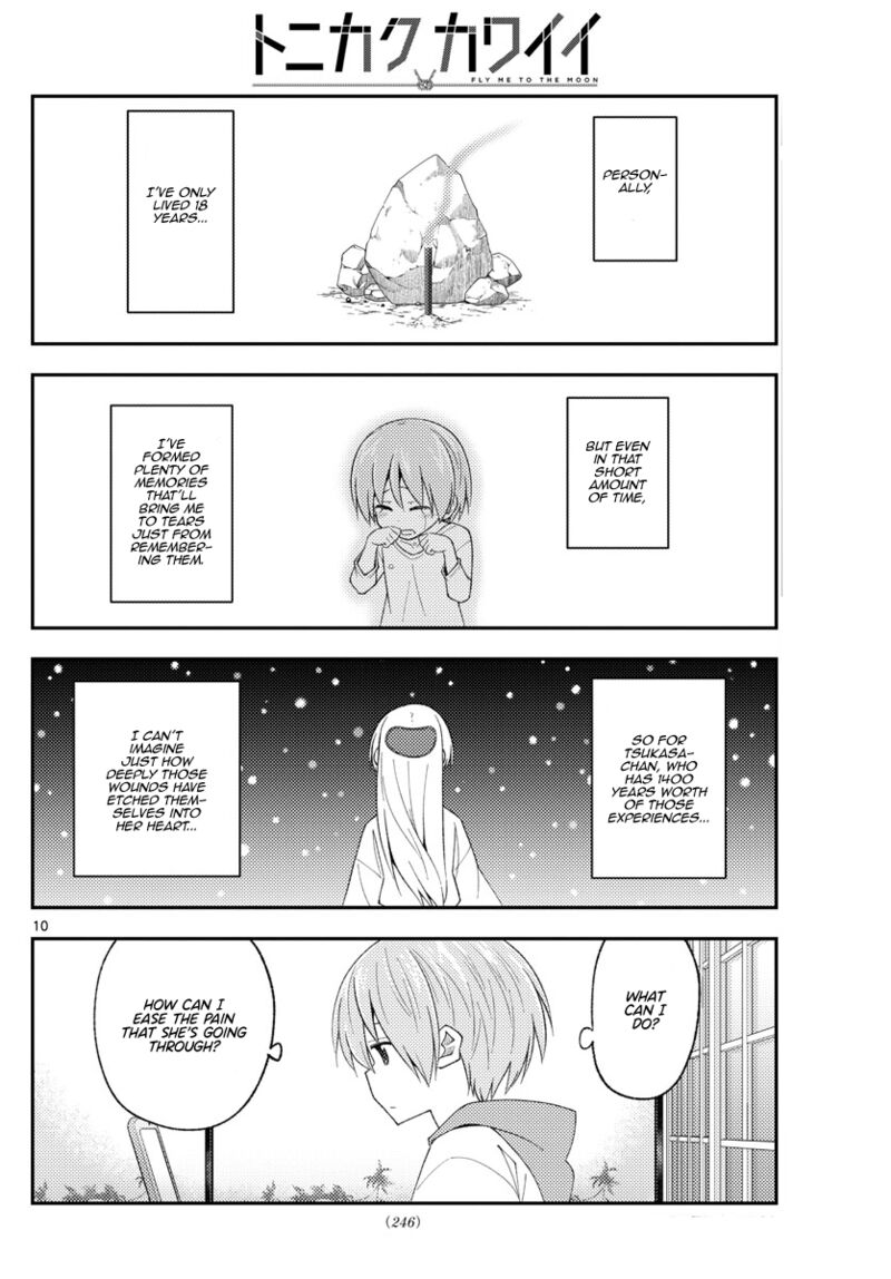 Tonikaku Cawaii Chapter 210 - Page 10 in English