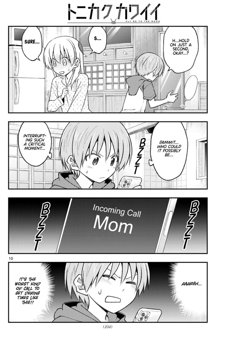 Tonikaku Cawaii Chapter 212 - Page 10 in English