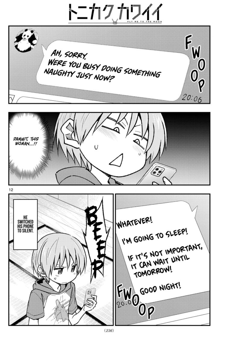 Tonikaku Cawaii Chapter 212 - Page 12 in English