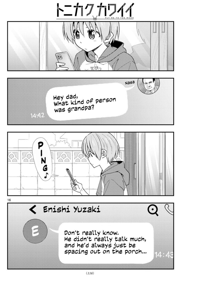 Tonikaku Cawaii Chapter 213 - Page 16 in English
