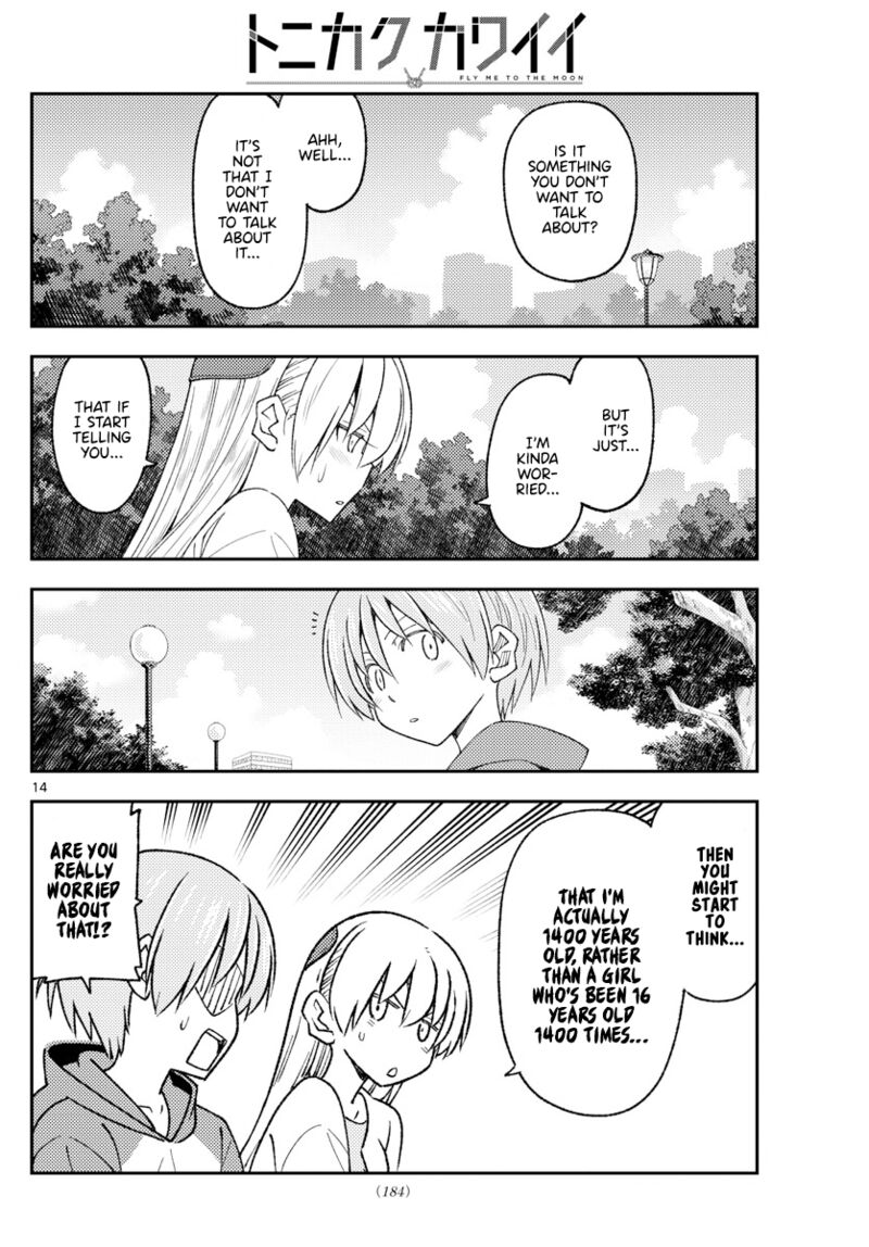 Tonikaku Cawaii Chapter 214 - Page 14 in English