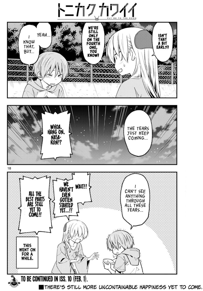 Tonikaku Cawaii Chapter 222 - Page 18 in English