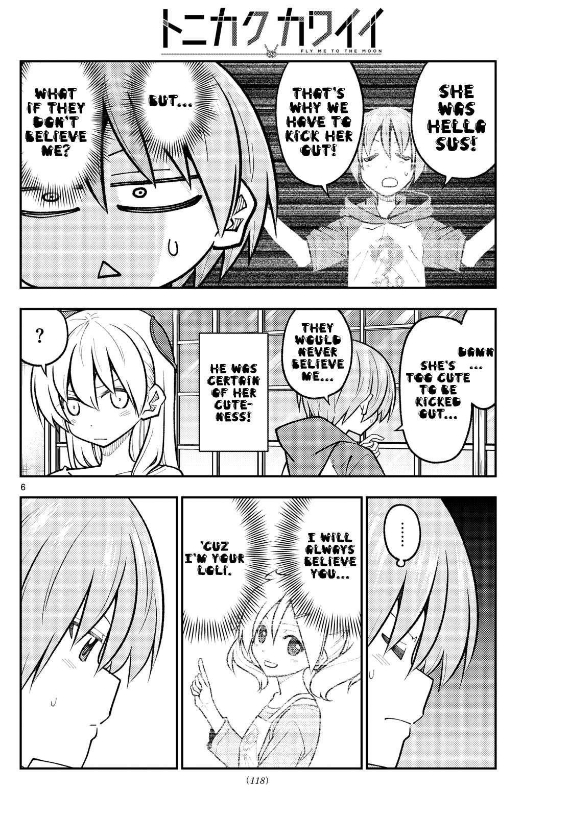 Tonikaku Cawaii Chapter 267 - Page 6 in English