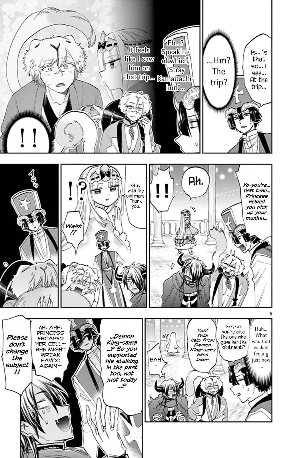 Maou-jou de Oyasumi Chapter 111 - Page 5 in English
