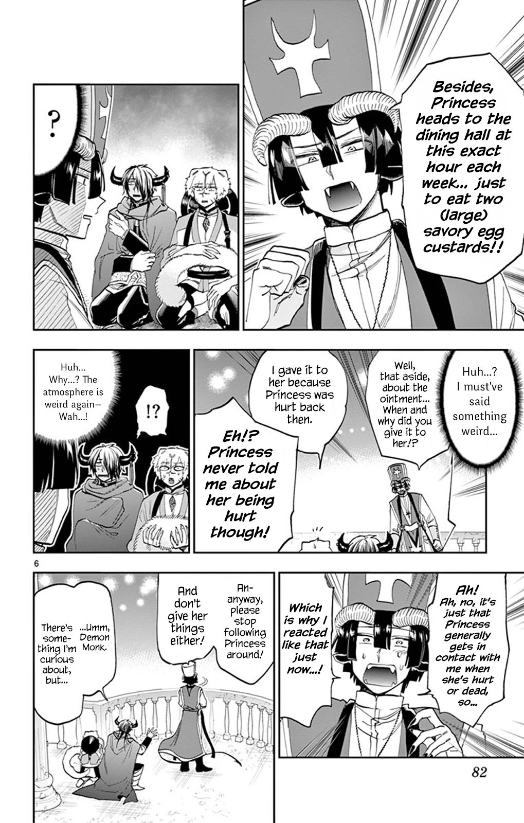 Maou-jou de Oyasumi Chapter 111 - Page 6 in English