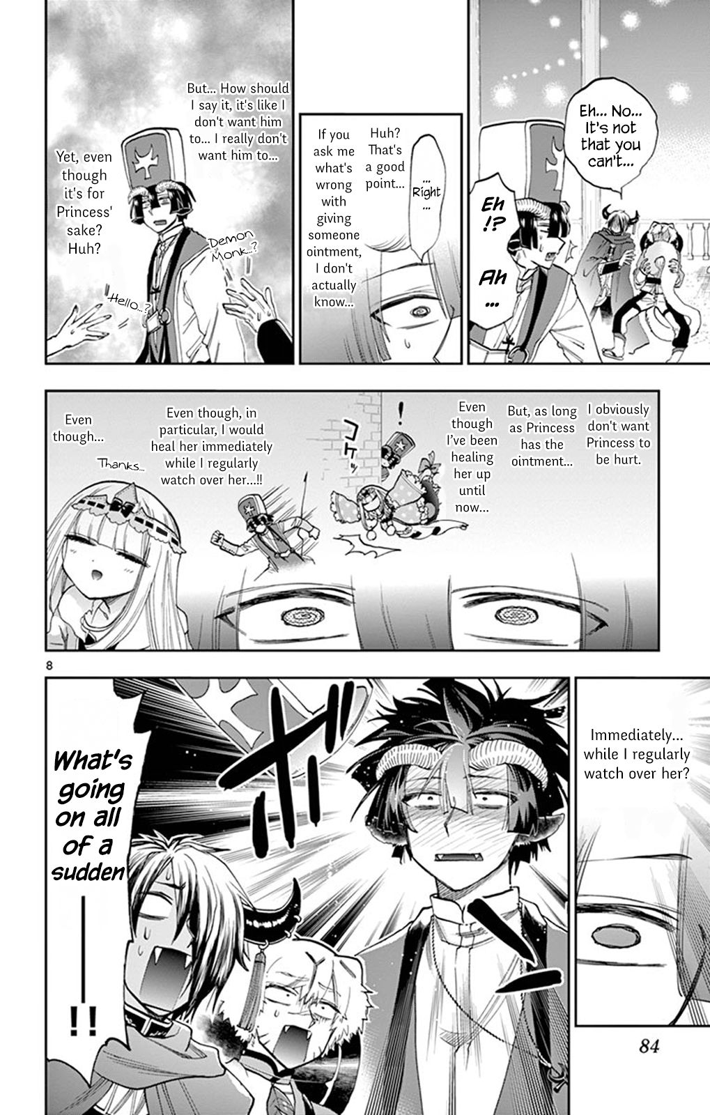 Maou-jou de Oyasumi Chapter 111 - Page 8 in English