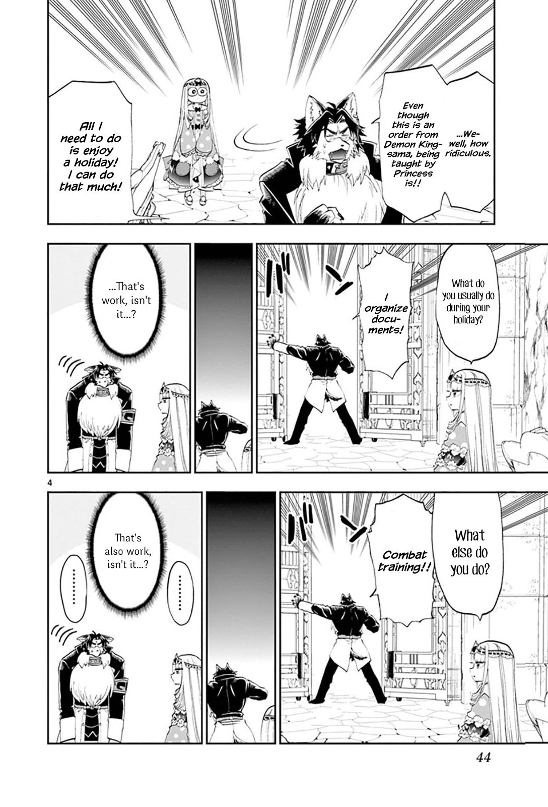 Maou-jou de Oyasumi Chapter 121 - Page 4 in English