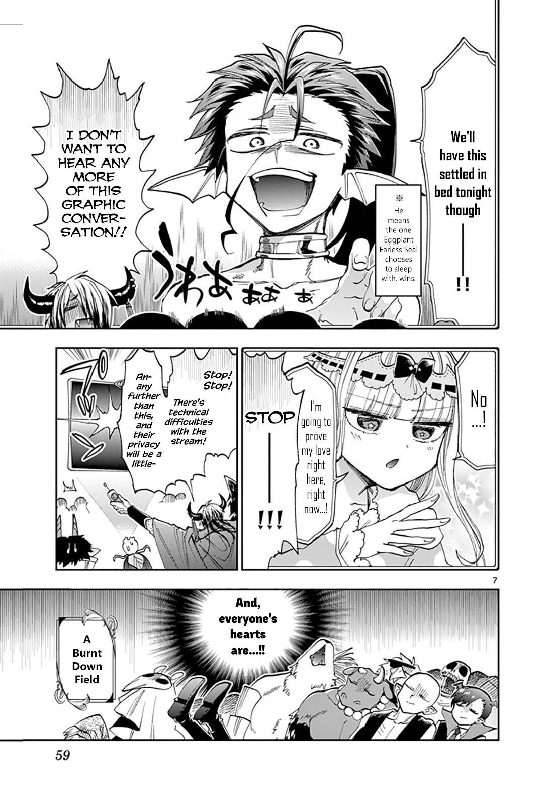 Maou-jou de Oyasumi Chapter 122 - Page 7 in English