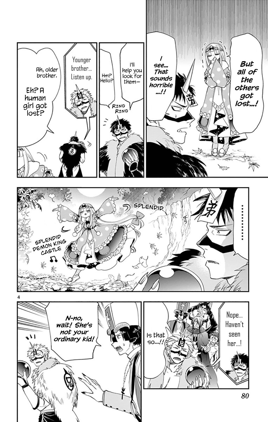 Maou-jou de Oyasumi Chapter 124 - Page 4 in English