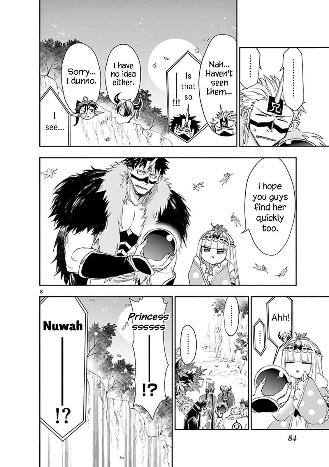 Maou-jou de Oyasumi Chapter 124 - Page 8 in English