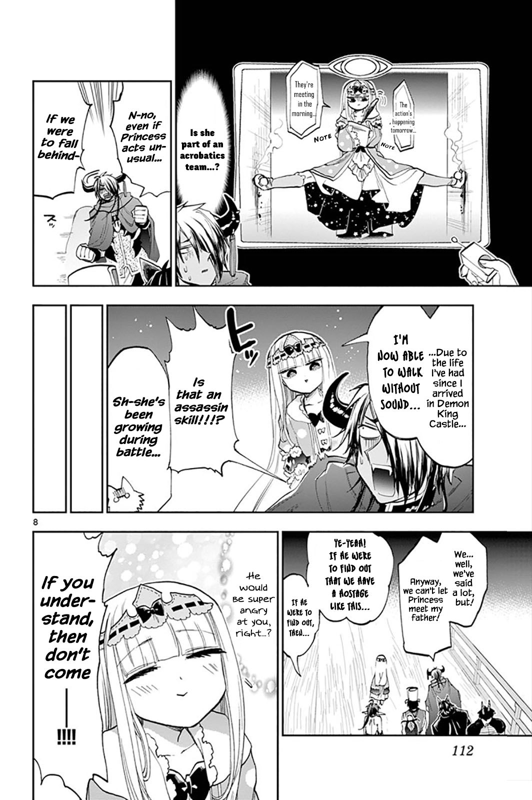 Maou-jou de Oyasumi Chapter 126 - Page 8 in English