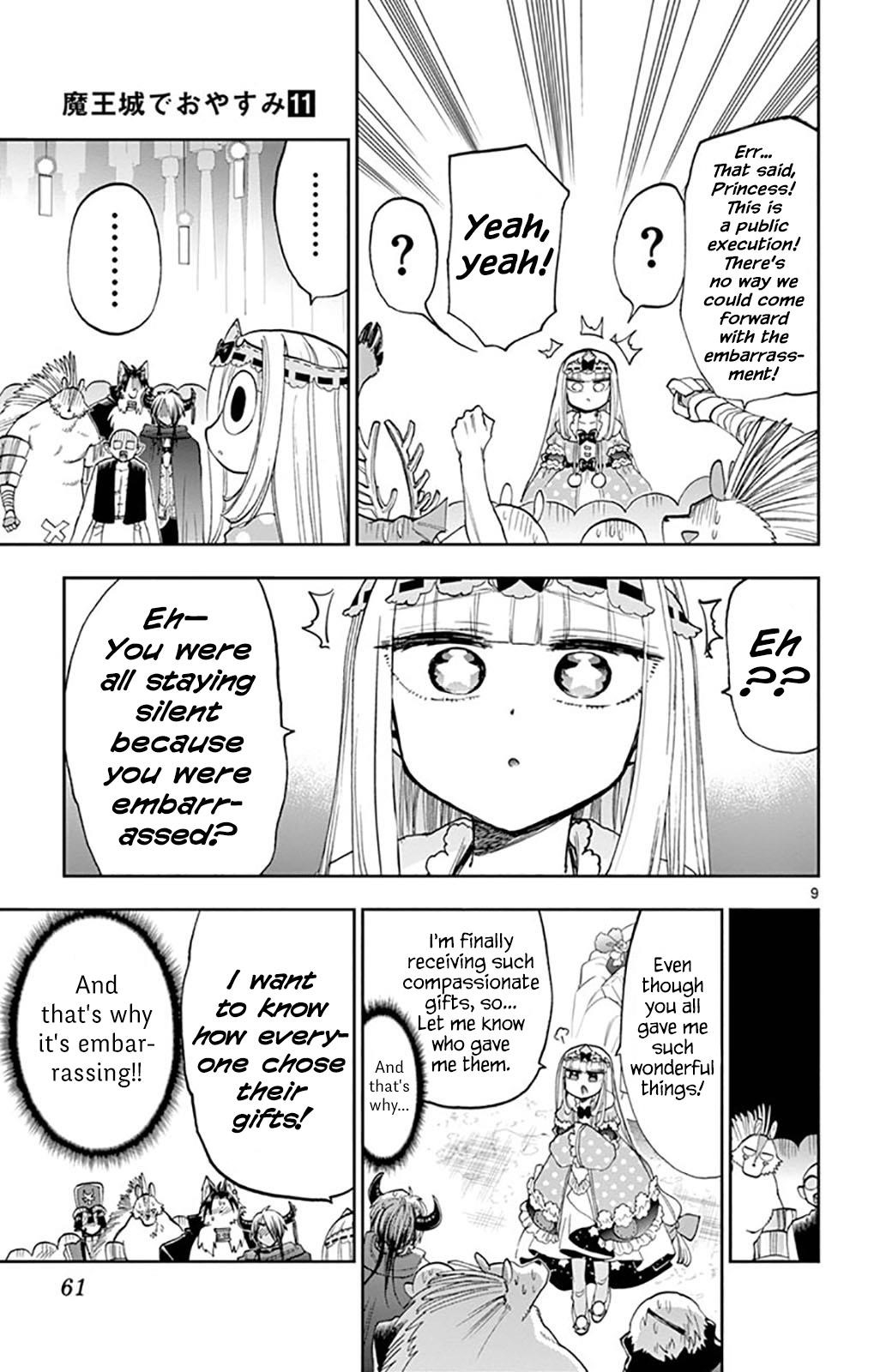 Maou-jou de Oyasumi Chapter 135 - Page 8 in English