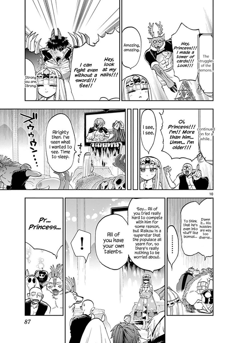 Maou-jou de Oyasumi Chapter 137 - Page 10 in English