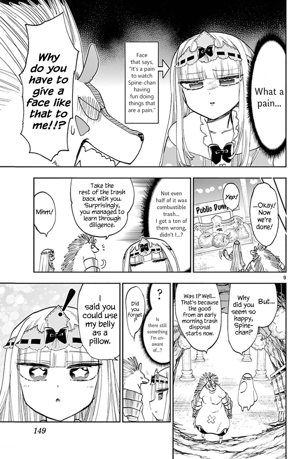 Maou-jou de Oyasumi Chapter 142 - Page 9 in English
