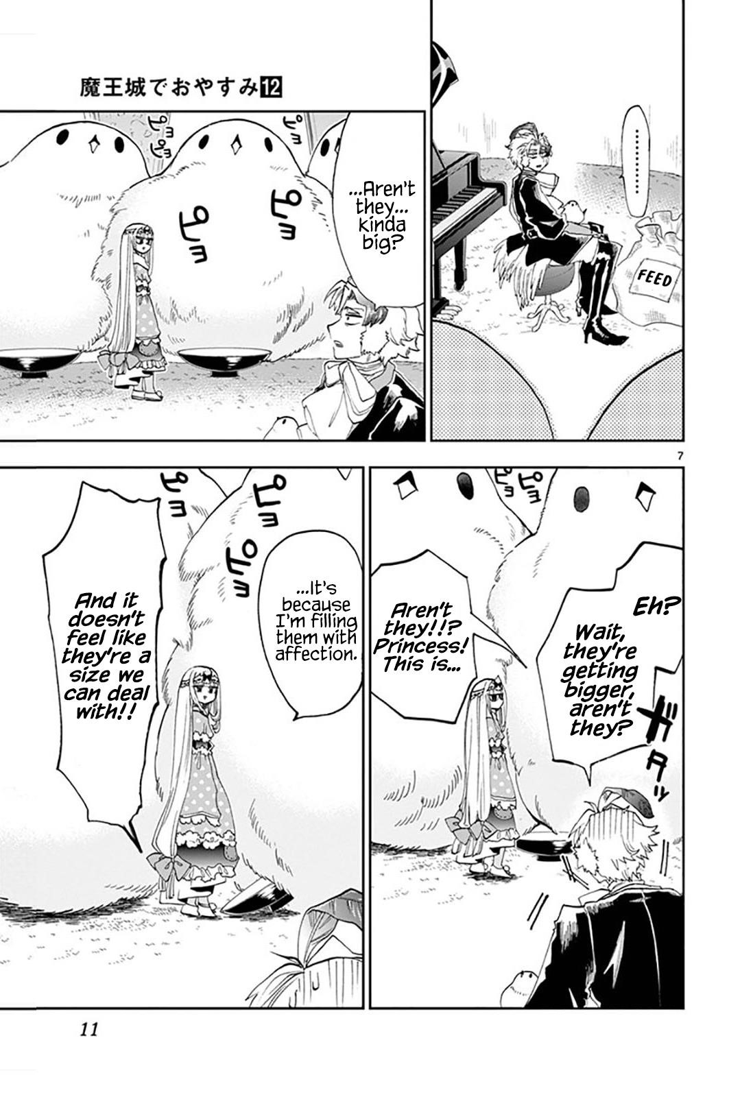 Maou-jou de Oyasumi Chapter 144 - Page 7 in English