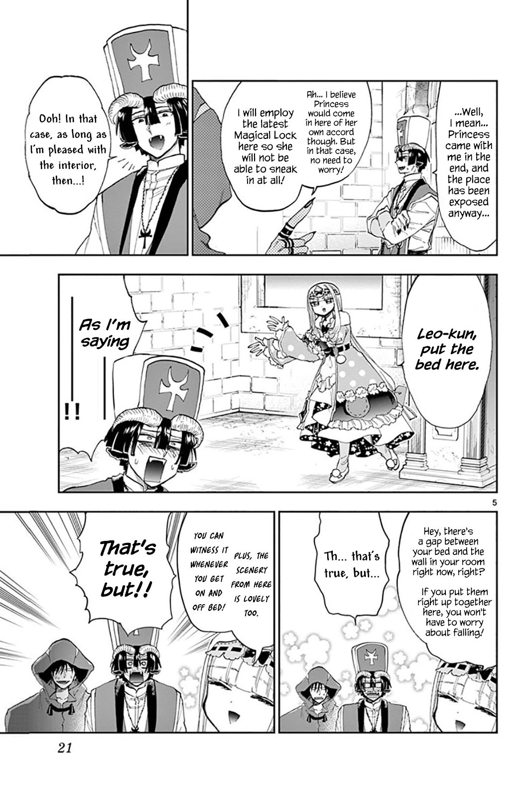 Maou-jou de Oyasumi Chapter 145 - Page 5 in English