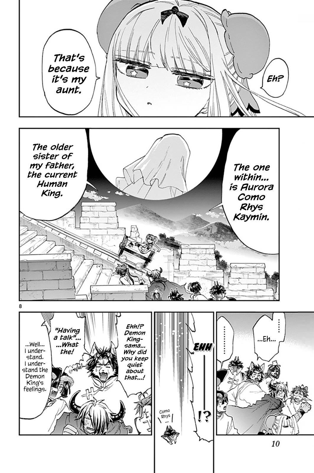 Maou-jou de Oyasumi Chapter 157 - Page 8 in English