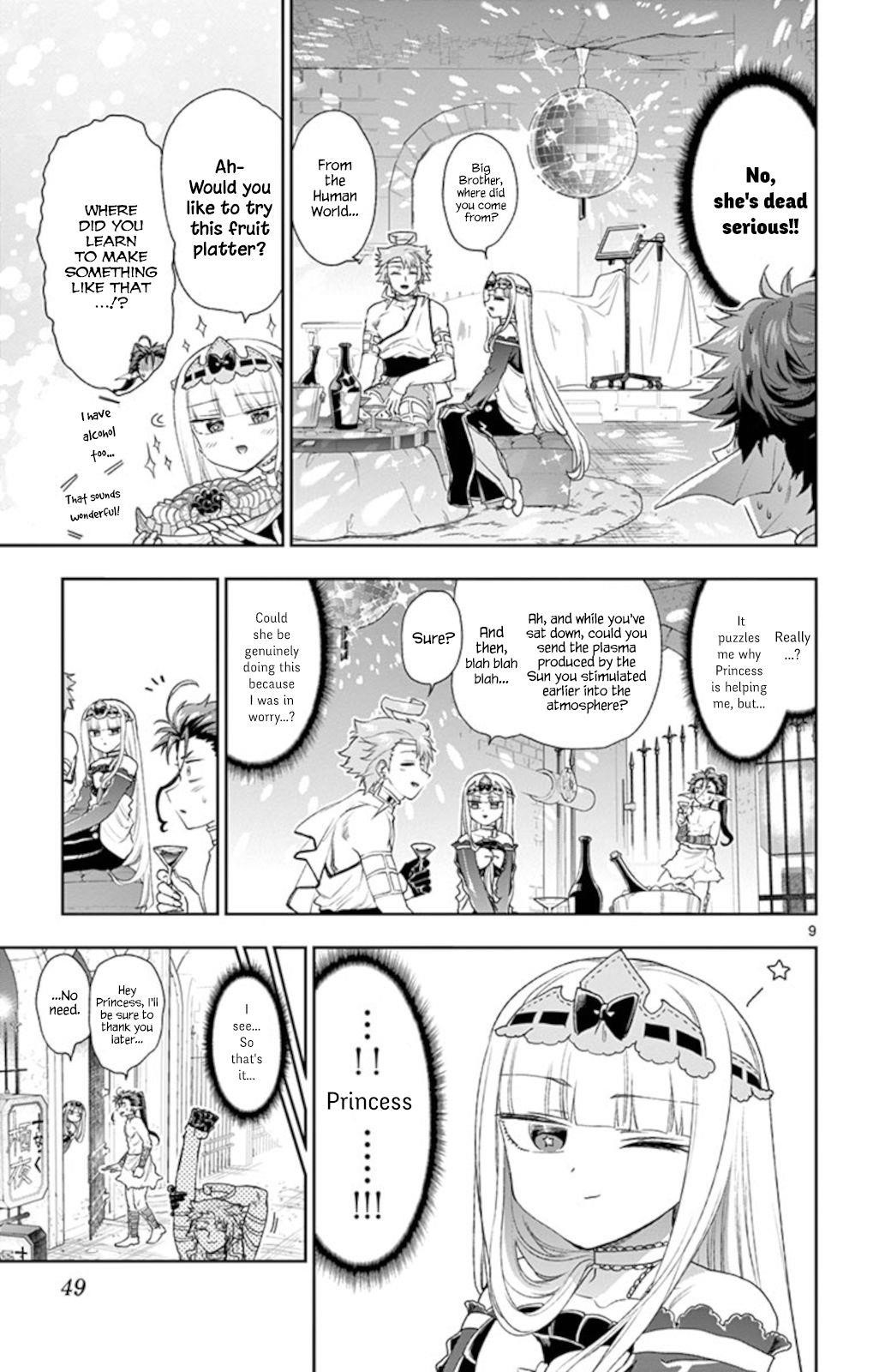Maou-jou de Oyasumi Chapter 186 - Page 9 in English