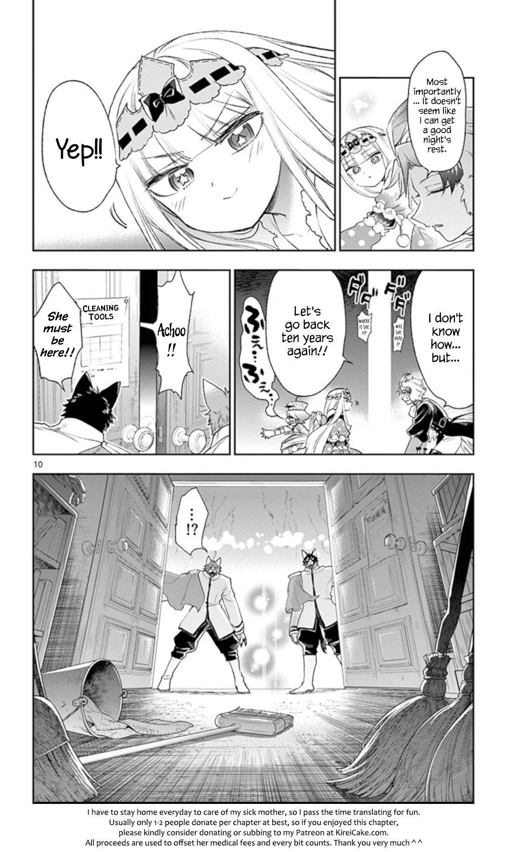 Maou-jou de Oyasumi Chapter 201 - Page 10 in English