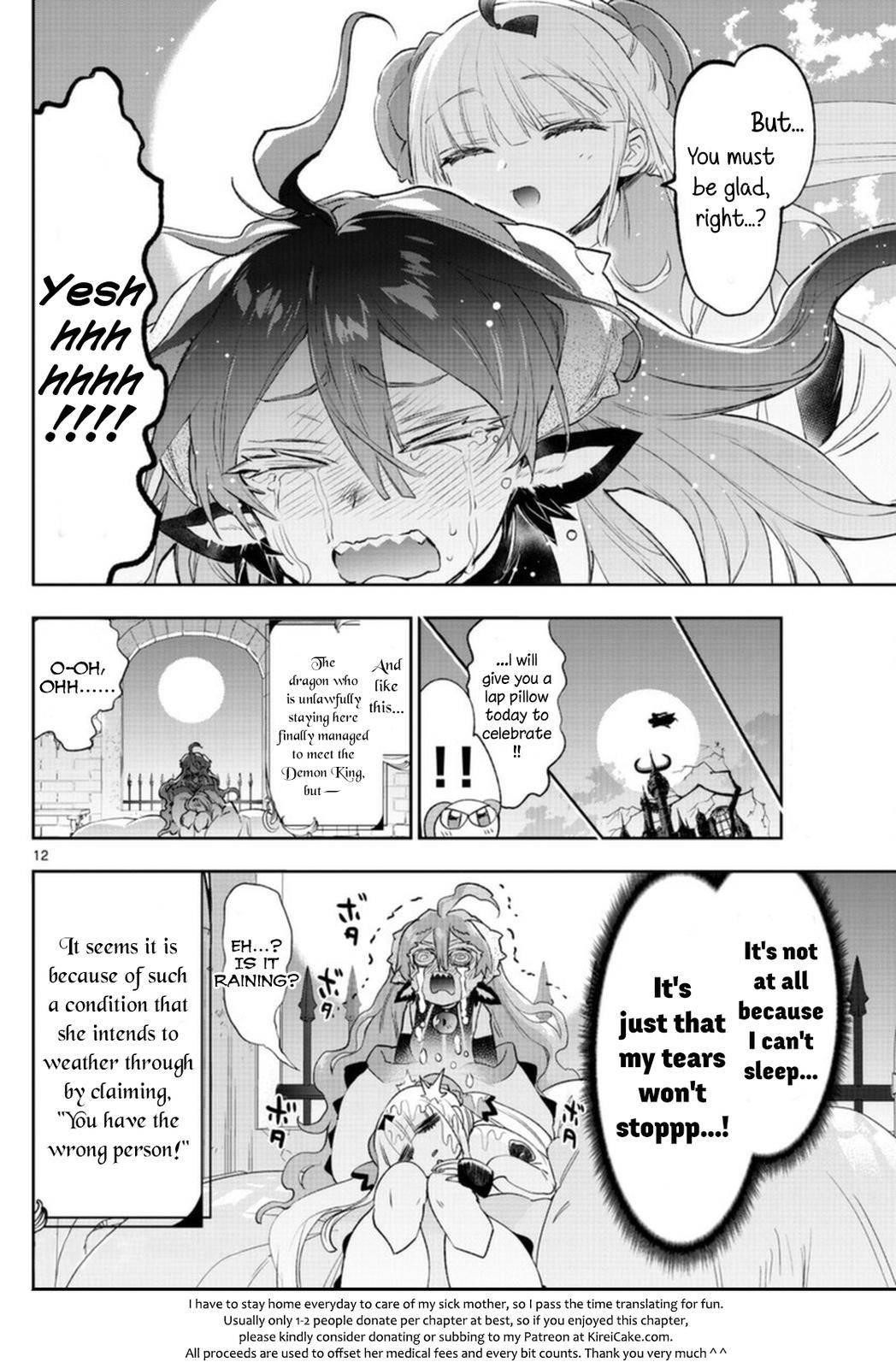 Maou-jou de Oyasumi Chapter 252 - Page 12 in English
