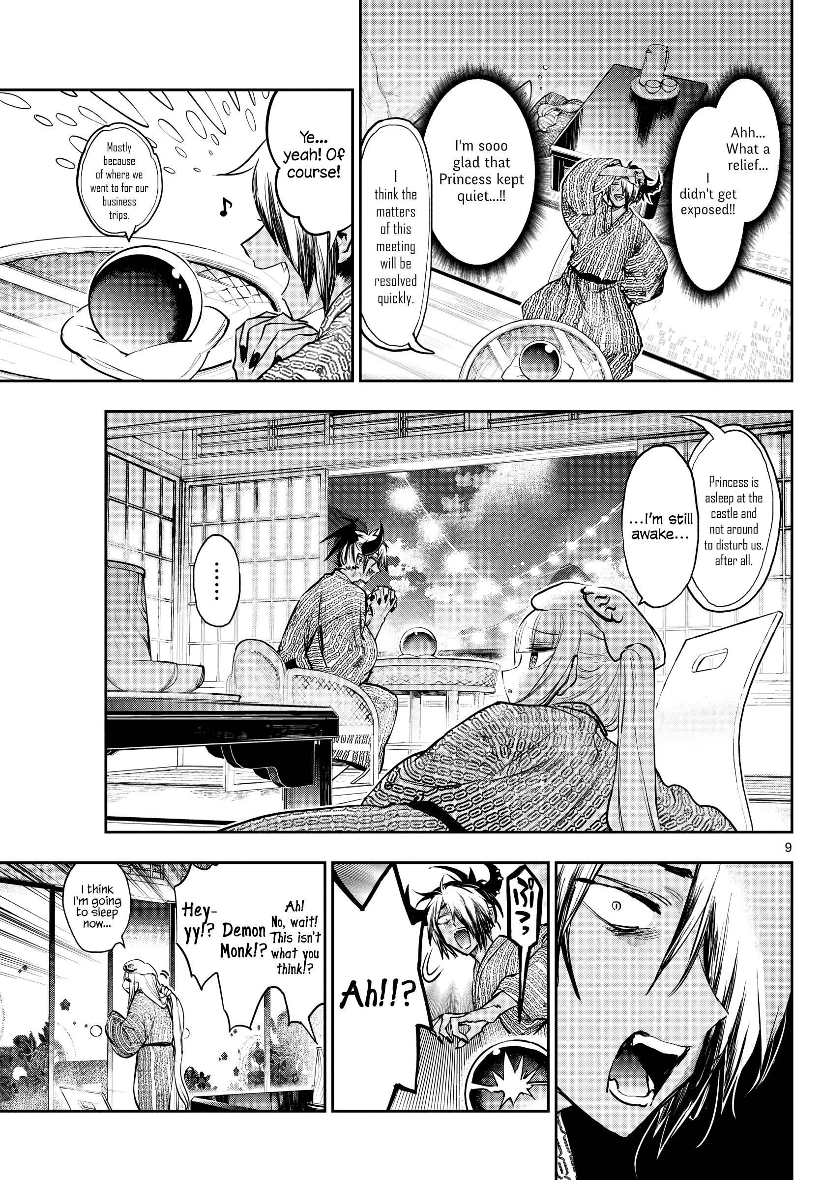 Maou-jou de Oyasumi Chapter 277 - Page 9 in English