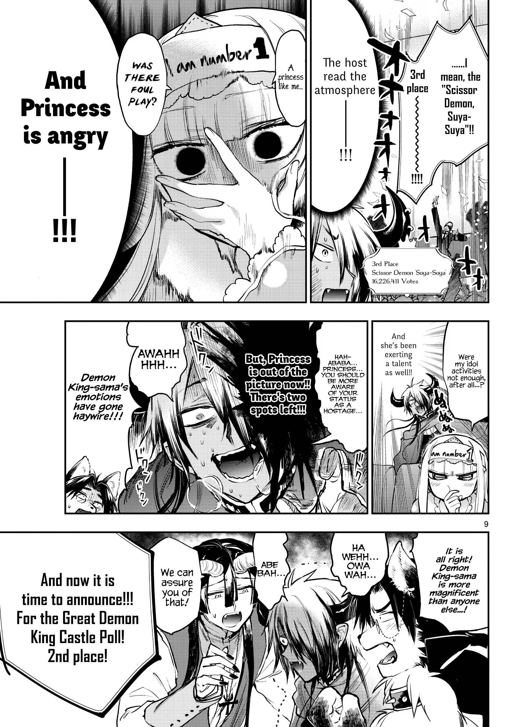 Maou-jou de Oyasumi Chapter 279 - Page 9 in English