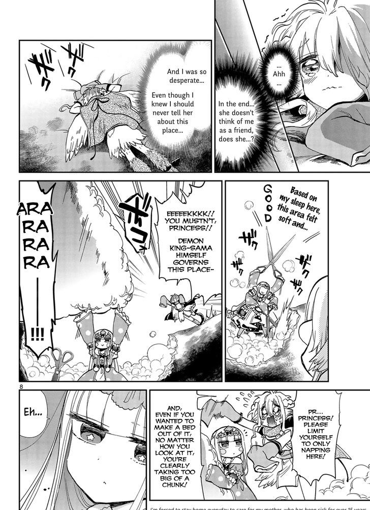 Maou-jou de Oyasumi Chapter 28 - Page 8 in English