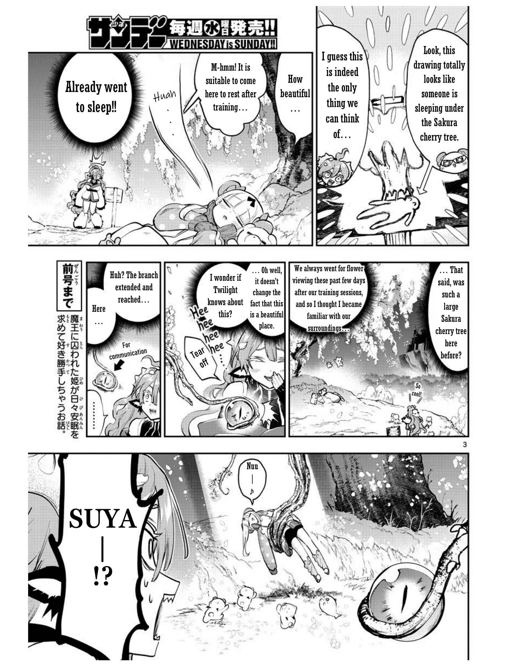Maou-jou de Oyasumi Chapter 280 - Page 3 in English