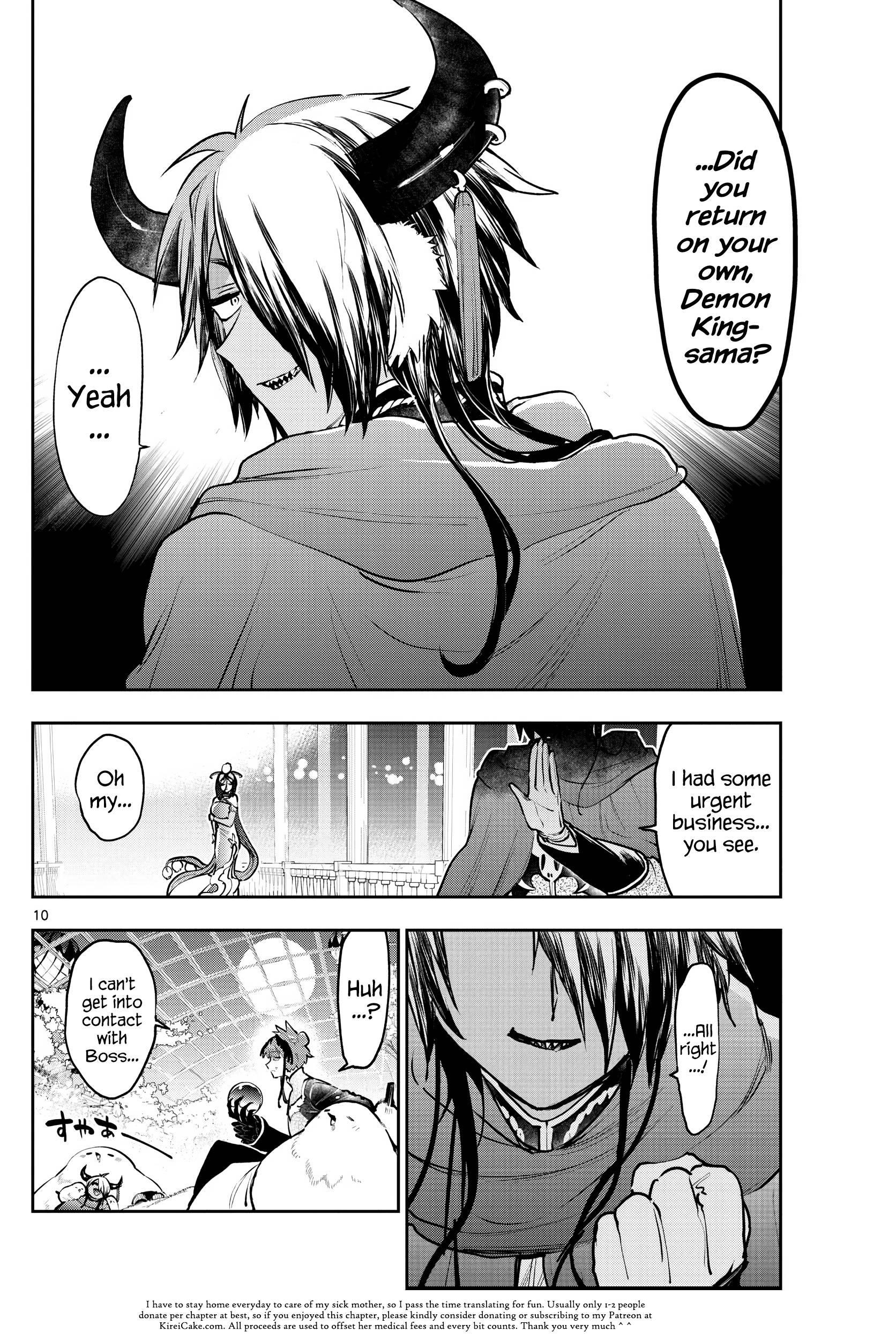 Maou-jou de Oyasumi Chapter 282 - Page 10 in English
