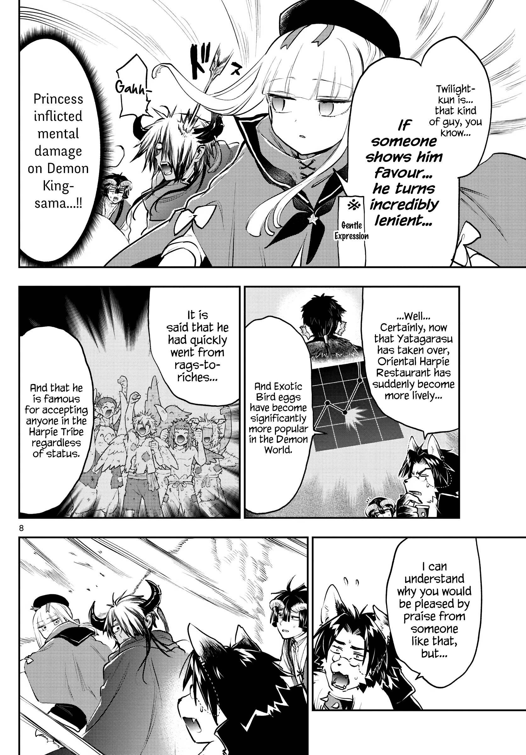 Maou-jou de Oyasumi Chapter 283 - Page 8 in English