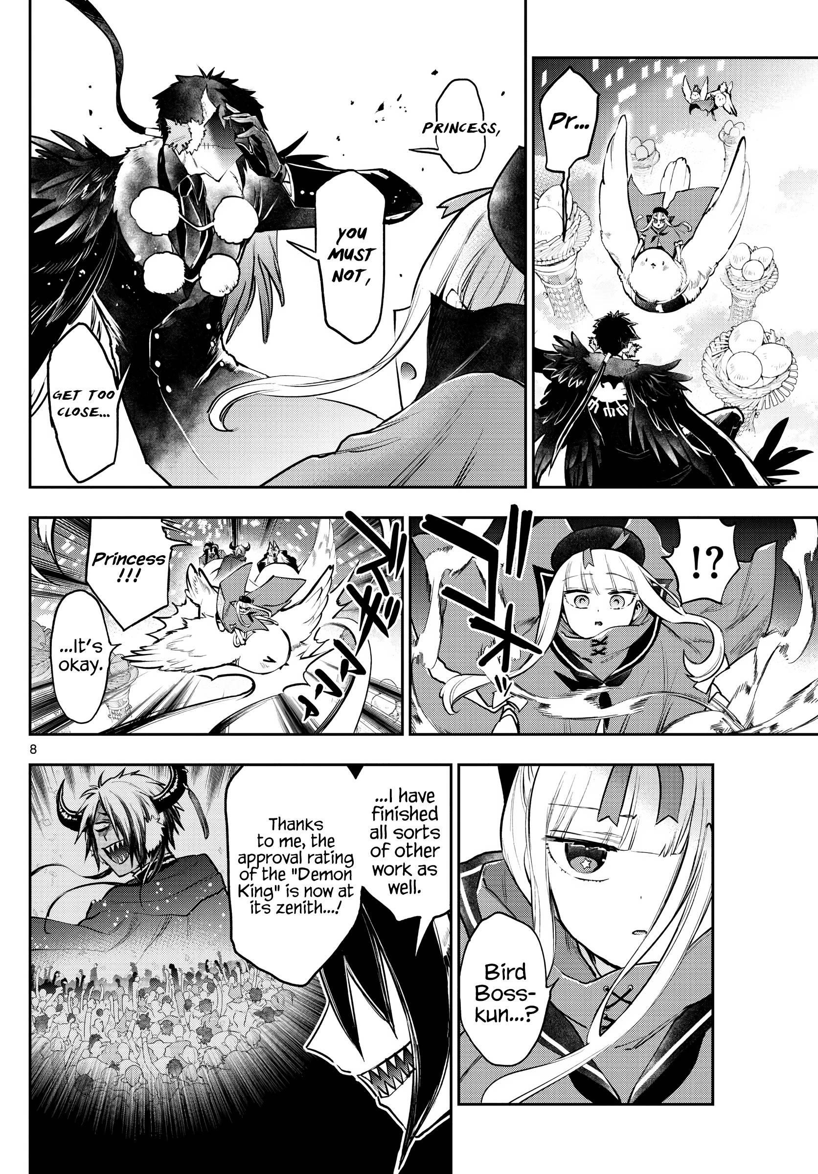 Maou-jou de Oyasumi Chapter 284 - Page 8 in English