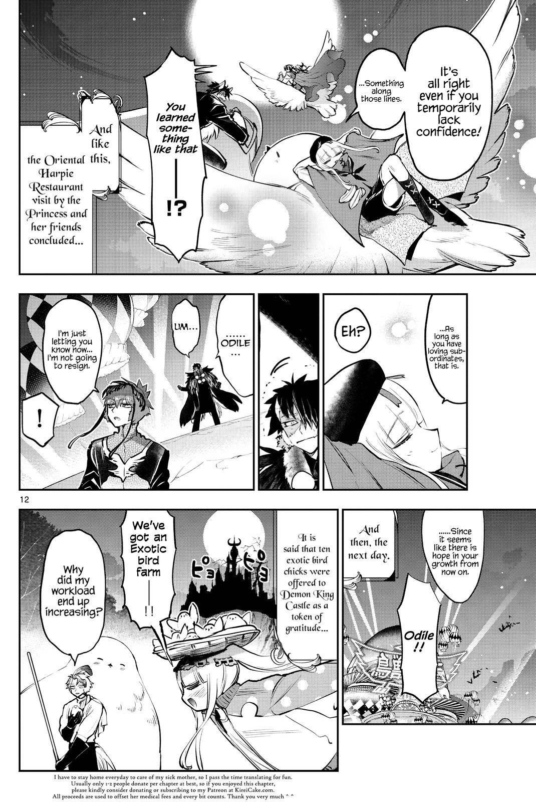 Maou-jou de Oyasumi Chapter 285 - Page 12 in English