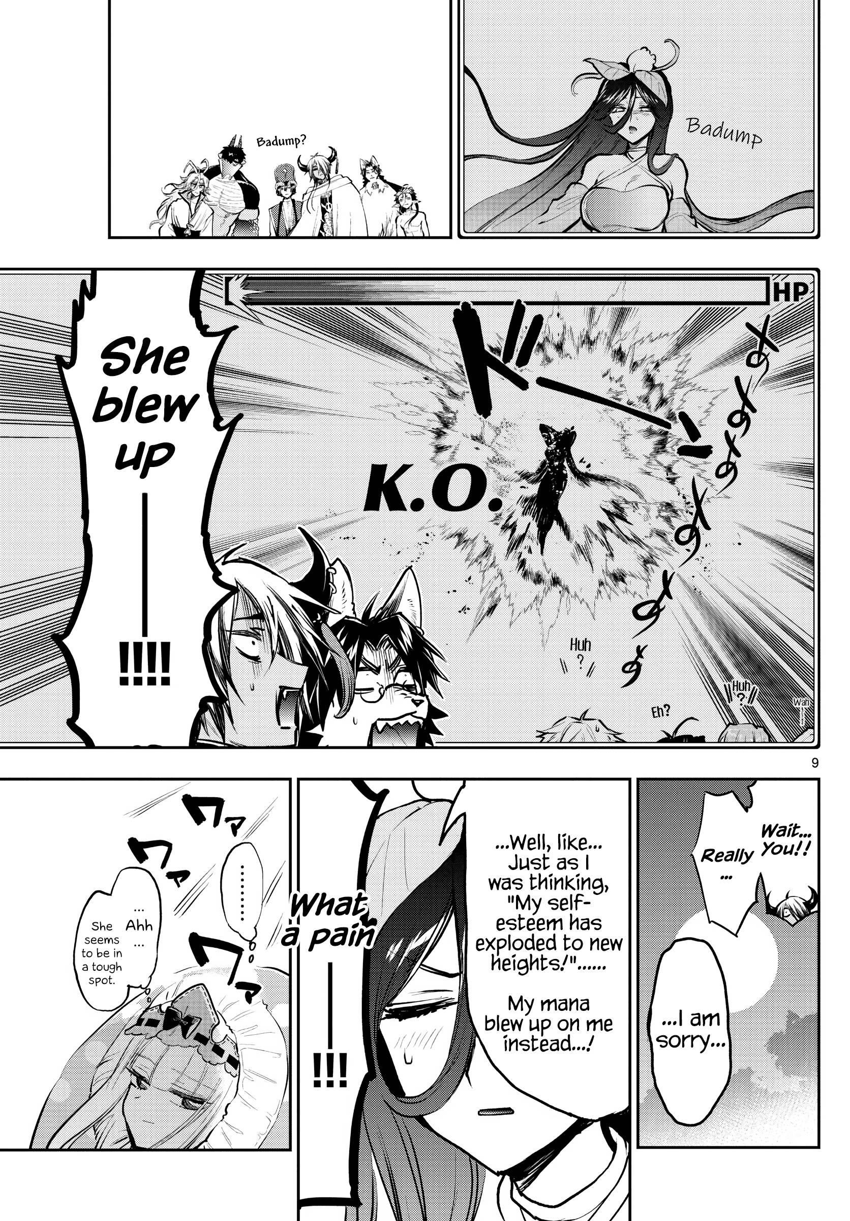 Maou-jou de Oyasumi Chapter 287 - Page 9 in English